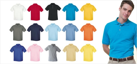 Playeras Tipo Polo de Caballero