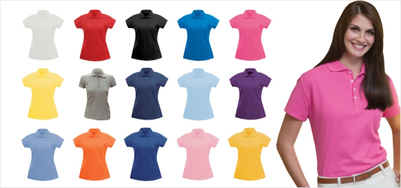 Playeras Tipo Polo de Dama